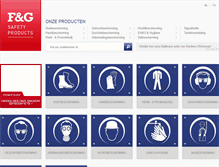 Tablet Screenshot of fgsafety.be